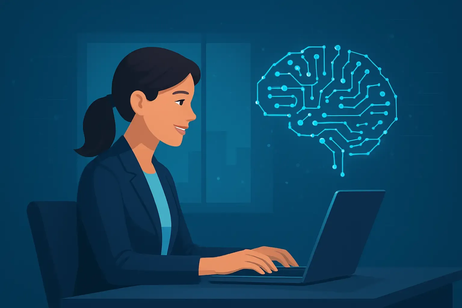 Les effets de l’IA sur le marché du travail.